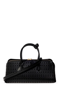 AlaÏA Delta Perforated Small Bag