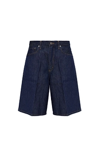 Agolde Nolan Long Denim Shorts