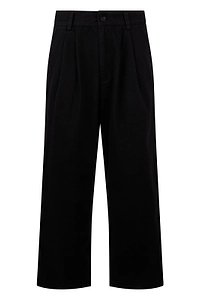 Pleated Wide-Leg Pants