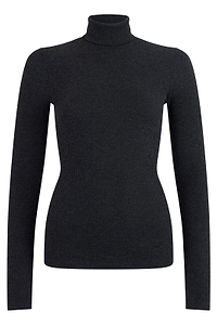 Agolde Ribbed Turtleneck Knitted Sweater