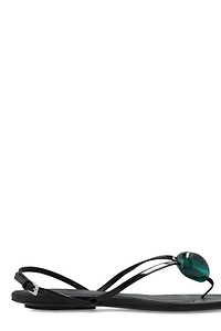 AlaÏA Embellished Flat Mules