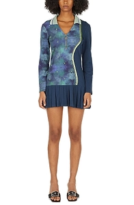Shakti Panelled Pleated Mini Dress