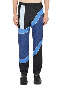 Kike Contrast-Panel Drawstring Track Pants