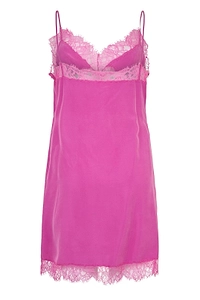 Alberta Ferretti Lace-Trim Slip Pyjamas