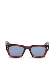 Akoni Cosmo Rectangular Frame Sunglasses