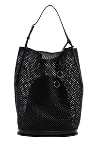 AlaÏA Hip Large Bucket Bag