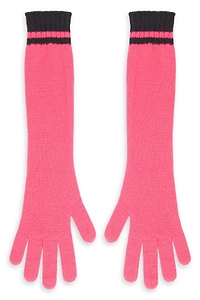 Alberta Ferretti Long Knitted Gloves