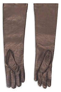 Alberta Ferretti Long Leather Gloves