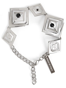 Alberta Ferretti Geometric Chain Bracelet