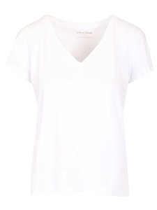 Cotton V-Neck T-Shirt