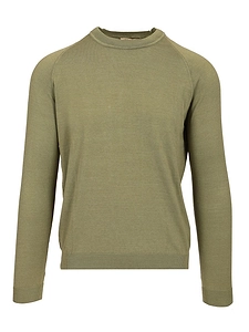 Crew Neck Cotton Sweater