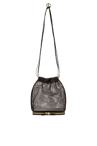 AlaÏA Le Pochon Mesh Shoulder Bag