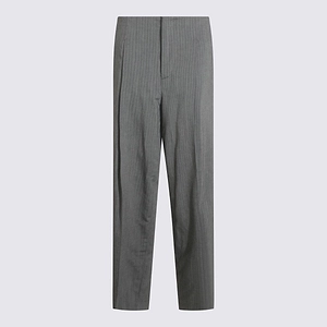 Alberta Ferretti Pinstriped Tailored Pants