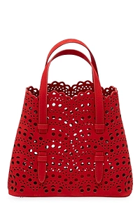 AlaÏA Mina 20 Cut-Out Top Handle Bag