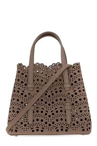AlaÏA Mina 20 Cut-Out Top Handle Bag