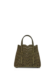 AlaÏA Mina 20 Cut-Out Top Handle Bag