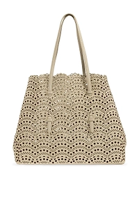 Mina 37 Laser-Cut Tote Bag