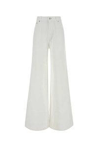 AlaÏA Palazzo Wide Leg Jeans