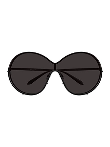 AlaÏA Oversized Shield Frame Sunglasses