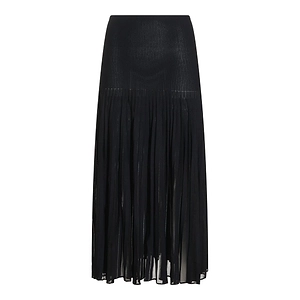 AlaÏA Pleated Maxi Skirt