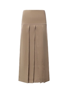 AlaÏA Pleated Maxi Skirt