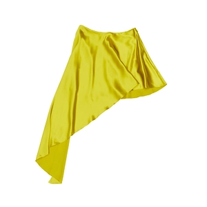 AlaÏA Pointed Satin Skirt