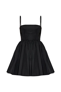 AlaÏA Pleated Sleeveless Mini Dress