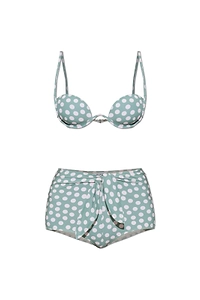 AlaÏA Polka Dot Bikini Set