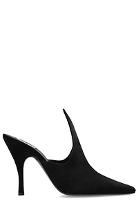 AlaÏA Pointed-Toe Heeled Mules