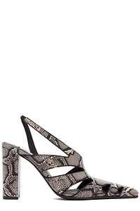 AlaÏA Printed Heeled Slingback Pumps