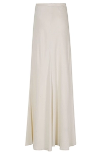 Alberta Ferretti Satin Maxi Skirt