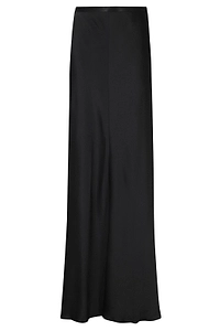 Alberta Ferretti Satin Maxi Skirt