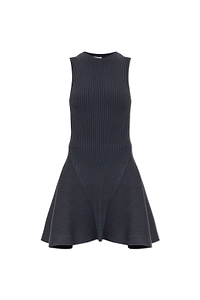 AlaÏA Ribbed Skater Dress