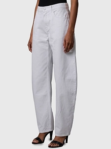 AlaÏA Rodeo Curved-Leg Jeans