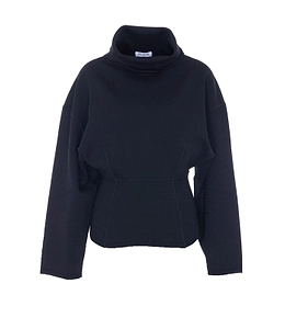AlaÏA Roll-Neck Drop Shoulder Jumper
