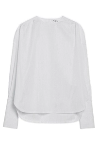 AlaÏA Ruched Long-Sleeved Top