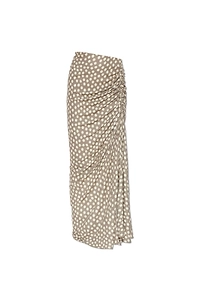 AlaÏA Polka Dots Gathered Skirt
