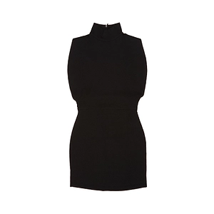 AlaÏA Satin Knit Cinched Dress