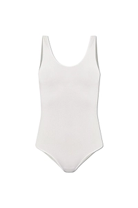 AlaÏA Scoop-Neck Bodysuit Top