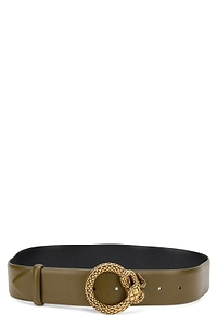 Alberta Ferretti Serpent-Buckle Belt