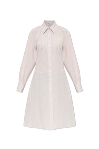 Alexander Mcqueen Lace-Up Shirt Dress