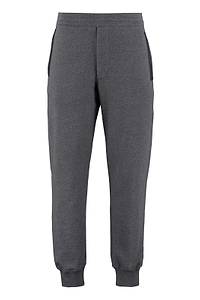 Alexander Mcqueen Logo Print Elastic Waist Jogging Pants