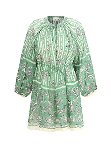 Alemais Lula Printed Mini Dress