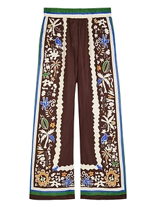 Alemais Maroc Elasticated Waistband Printed Trousers