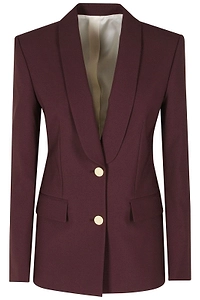 Alberta Ferretti Buttoned Tailored Blazer