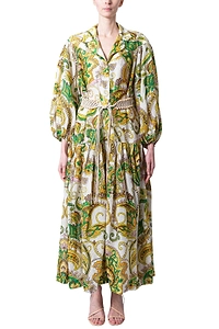 Alemais Octavia Belted Shirtdress
