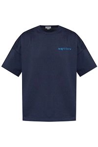Alexander Mcqueen Oversized Logo T-Shirt