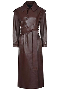 Alessandra Grimoldi Belted Trench Coat
