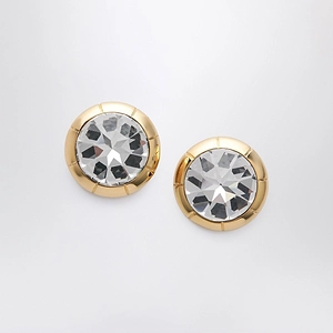 Alessandra Rich Bijoux Crystal Stud Earrings