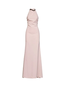 Alina Embellished Open-Back Dress